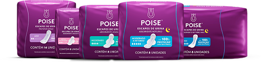 Produtos da linha Poise